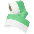 Kranzbänder Moiré 125mm x 25m in Grün-Weiß, Schleifenband Taftbindung, Nationalband Dekoband | Floristik21.de