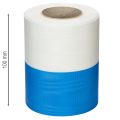 Kranzbänder Moiré Blau-Weiß 125 mm – Hochwertiges Trauerband & Dekoband, Nationalband in edler Optik, 25m Rolle | Floristik21.de