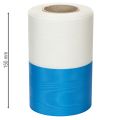 Kranzbänder Moiré Blau-Weiß 150 mm | Floristik21.de