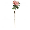 Floristik21 Künstliche Rosen Blüte und Knospen Kunstblume Rosa 57cm