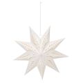 LED Weihnachtsstern aus Papier, Ø 38 cm, warmweiß, Indoor | Floristik21.de