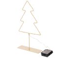 Weihnachtsbaum-Silhouette aus