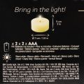 LED Teelicht Echtwachs