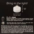LED-Teelichter aus Echtwachs,