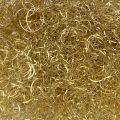 Gelocktes Lametta Gold 50g aus Kupferdraht | Floristik21.de