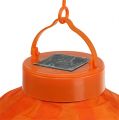 Lampion LED mit Solar 20cm Orange | Floristik21.de