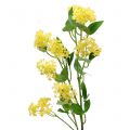 Floristik21 Wandelröschen Lantana Zweig künstlich Gelb 80cm