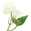 Floristik21 Wandelröschen Lantana Zweig künstlich Weiß 80cm
