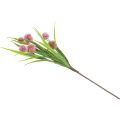 Kunstblumen Kugelblume Allium Zierlauch künstlich Rosa 45cm