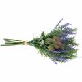 Floristik21 Kräuterbund Lavendel, Rosmarin, Distel 40cm