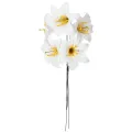 Kunstblume Lilie weiß mit