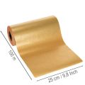Manschettenpapier Rolle Gold Rot 25 cm x 100 m Floristikbedarf | Floristik21.de