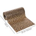 Manschettenpapier Rolle 25 cm x 100 m Leopard-Muster Geschenkpapier | Floristik21.de