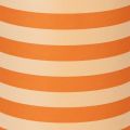 Manschettenpapier Rolle 25 cm x 100 m Orange gestreift für Floristik und Dekoration | Floristik21.de