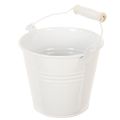 Metalleimer Weiß Ø12cm H10cm 8
