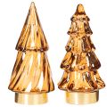 Glas Weihnachtsbaum LED