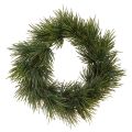 Floristik21 Üppiger Künstlicher Adventskranz Piniennadeln 22cm Dekoration Weihnachten