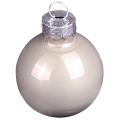 Mini Weihnachtskugeln Glas Grün Perlmuttgrau Ø3cm 22 St Weihnachtsschmuck | Floristik21.de