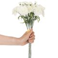 Kunstnelken Strauß weiß 40cm, 4 St | Floristik21.de