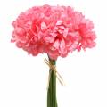 Floristik21 Künstliche Nelke Pink 25cm 7St Künstliche Pflanze wie echt !