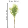 Künstlicher Palmenzweig 90 cm Grün Kunststoff Innenbereich | Floristik21.de