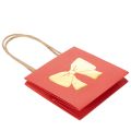 Geschenktüte Papier 12 cm Rot