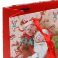 Floristik21 Geschenktüte Papiertasche "Weihnachtsmann" H24cm