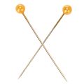 Perlkopfnadeln Metall Ø4mm L40mm Orange Floristik | Floristik21.de