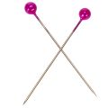 Perlkopfnadeln Ø 4 mm, 40 mm, Pink, 150 Stück, für Floristik | Floristik21.de