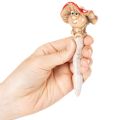 Pilz-Stecker Dekofigur Mädchen und Junge Fliegenpilz Keramik 13cm Rot 2 Stück Innenbereich | Floristik21.de