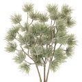 Floristik21 Künstlicher Tannenzweig Kunststoff grün 55cm 3er Set für Winterdekoration