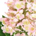 Floristik21 Rispenhortensie Rosa, Seidenblume, Künstliche Hortensie L100cm
