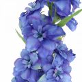 Floristik21 Künstlicher Rittersporn Blau, Lila Kunstblume Delphinium 98cm