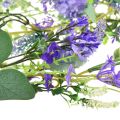 Floristik21 Romantische Blumengirlande Lavendel Lila Weiß 194cm