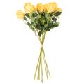 Künstliche Rose Gelb 62 cm mit
