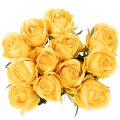 Künstliche Rose Gelb 62 cm mit