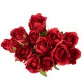 Künstliche Rose Rot 62cm