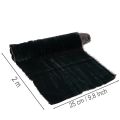 Dekoband Samt Tischläufer 25cm x 2m Anthrazit | Floristik21.de