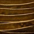 Dekoband Samt 10mm x 20m Braun Innenbereich | Floristik21.de