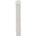 Samtband Grau 10mm 20m Rolle für Dekoration und Bastelarbeiten | Floristik21.de