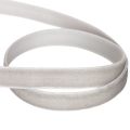 Samtband Grau 10mm 20m Rolle für Dekoration und Bastelarbeiten | Floristik21.de