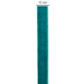 Samtband auf Rolle 10mm x 20m Petrol für Geschenkverpackungen und Dekoration | Floristik21.de