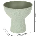 Pflanzschale aus Metall rund