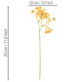 Künstlicher Schleierkrautzweig orange 30cm 10 Stück | Floristik21.de