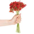 Künstliches Schleierkraut Bouquet Rot 30cm 10 Stück | Floristik21.de