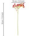 Künstliches Schleierkraut Bouquet Rot 30cm 10 Stück | Floristik21.de