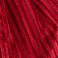 Stoffschleife Samt 24 cm Rot