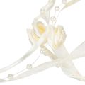 Schleifenband Valentino Creme 15mm 5m | Floristik21.de
