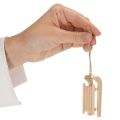 Deko Holzschlitten Anhänger natur 6 Stück 6 cm | Floristik21.de