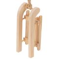 Deko Holzschlitten Anhänger